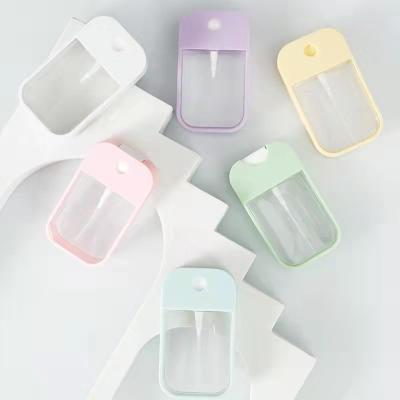 China Mini Perfume Spray Home Hand Sanitizer Bottle 38ml 50ml With Screw Lid for sale