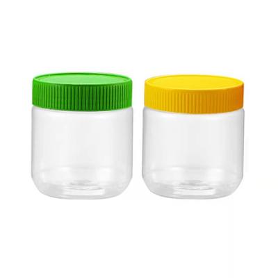 China 170ml PET Food Jar 150ml 250ml Packing Peanuts Small Plastic Containers for sale