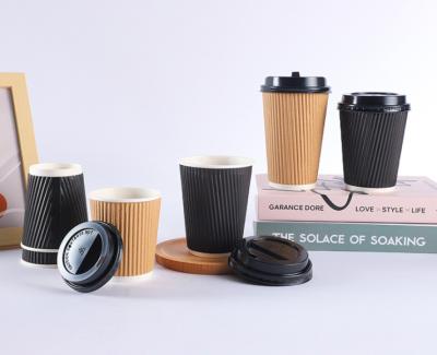 Китай Таможня напечатала бумажные кофейные чашки 7Oz 16Oz устранимые продается