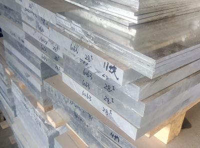 China 6063 T6 Aluminum Sheet Plate 28.5mm Thickness Hard Aluminium Sheet for sale