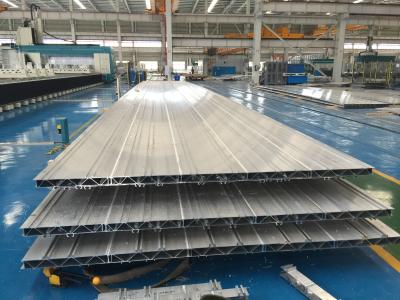 China 4.2M 6063 T6 Aluminium Extruded Profiles 16.8MM Wall Thickness Used As Subway Train'S Side Wall for sale