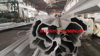 China Rock Drilling T6 Feed Beam Extruded Aluminium Profile 14ft Length for sale