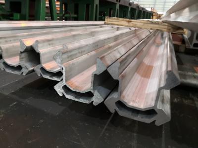 China 14 Feet Long Feed Beam Aluminum Extruded Profiles T6 Heat Treatment for sale
