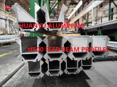 China Feed Beam Aluminium Extruded Profiles Immediate Delivery Tunneling Usage for sale