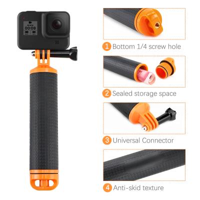 China Protect Action Cameras 2022 New High Quality EVA Coat Grip Waterproof Floaty Bottom Item Camera Accessories For Gopro Accessories à venda