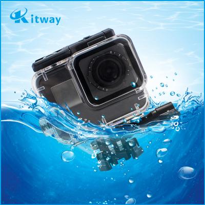 China Waterproof Housing Shell for GoPro 7 Silver, Protective Diving Protective Housing Case with Bracket Accessories for gopro hero 7 silver for sale
