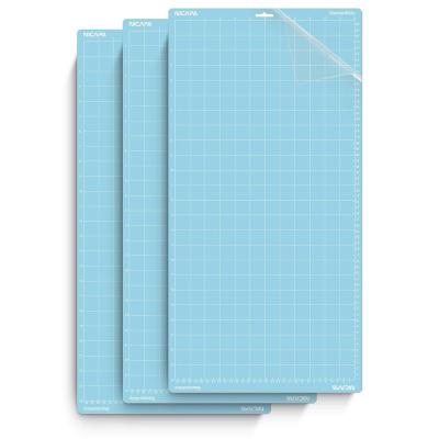 China Open Nicapa Cutting Mat For Silhouette Cameo 3/2/1 [Light-Handle, 12x24,3pack] Adhesive&Sticky Non-Slip Blue Accessories Cutting Mats à venda