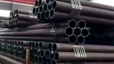 China 13.7 To 610Mm Seamless Black Steel Pipe DN8 TO DN600 Fluid Black Painted Steel Pipe for sale