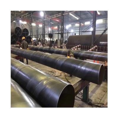Китай Специальный размер стальной сварной трубы SAW S235 S275 спирально сварные стальные трубы продается