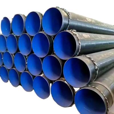 China 3800mm Anti Corrosion Precision Steel Pipe SS400 SAW Plastic Coated Steel Pipe for sale