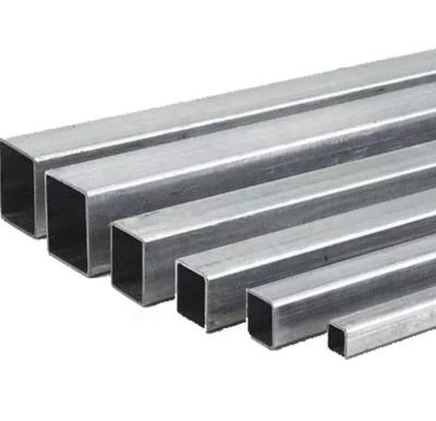 China Q235 Welding Galvanized Steel Drain Pipe Silver Galvanised Metal Pipe 20mm Hot Dip for sale