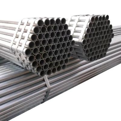 China Zinc Coated Q235 Galvanized Steel Pipe Silver Colour 16 - 40mm Od for sale