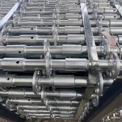China Verstellbares Teleskopschnallegerüst Ledgerrohr Stahlgerüstrohr zu verkaufen
