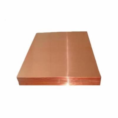 China 1m 2m 6m Copper Sheet Strip Gold Plated Copper Sheet 99.95 Min Cu for sale