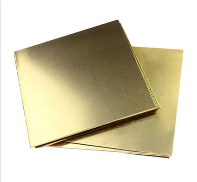 China 1 - 6m Copper Sheet Strip Width 10mm ~ 2500mm Brass Metal Plate for sale