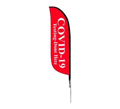 China promotional high quality beach flag for sale