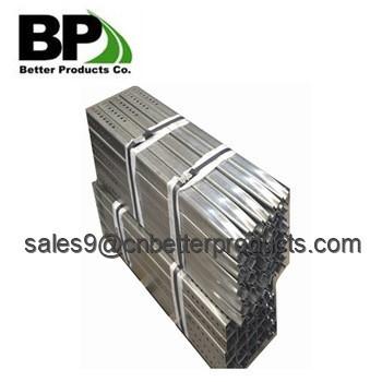 China Square Tube Metal Square Sign Posts for sale