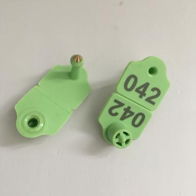 China Farms Factory Make Sheep Ear Tag With Metal Pin for sale