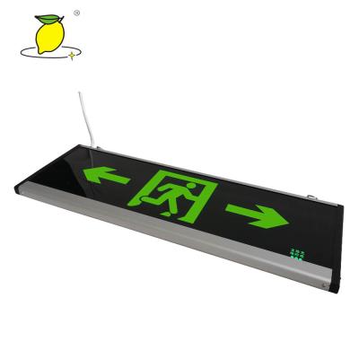 China Professional Fluorescent Exit Sign Light Fixture For Metro Station for sale