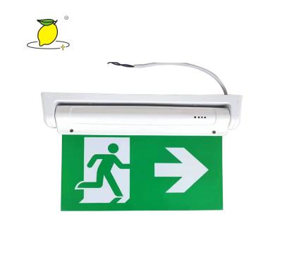China 4W LED Emergency Light , Thermoplastic LED Exit Signs AC 120 - 270V for sale