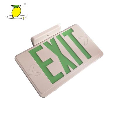 China exit sign with emergency lighting rechargeable led light for sale