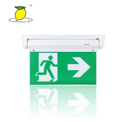 China LED Emergency Light Rechargeable LED Emergency Exit Sign for sale