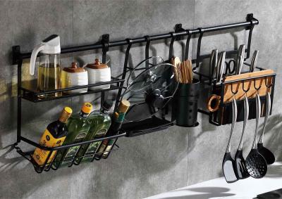 China Multipurpose Wall Mounted Kitchen Shelf SUS304 Stainless Steel Material for sale