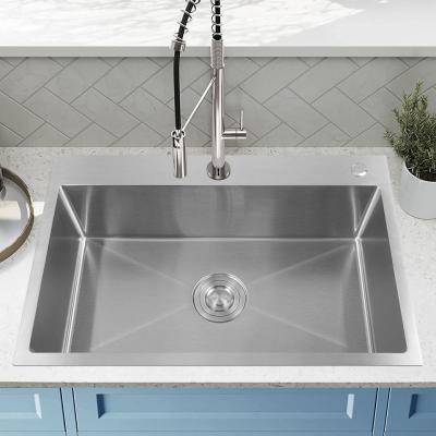 China Top Mount Farmhouse Stainless Steel Kitchen Sink For RV Travel Trailer Garage for sale