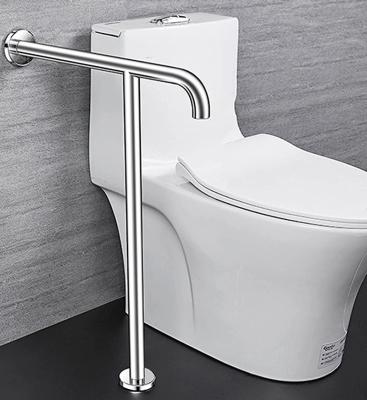 China T Shaped Stainless Steel Grab Bar With Mirror Polishing Brushed Nickel Color for sale