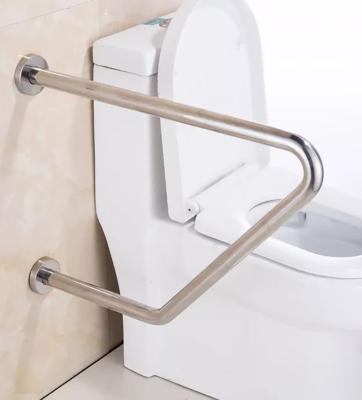 China Non Slip Shower Stainless Steel Grab Bar 22 Inch U Shaped With Mirror Polishing for sale