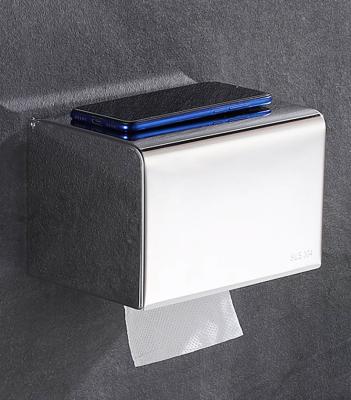 China Multi Colored Commercial Stainless Steel Toilet Paper Holder Waterproof Dog Proof for sale