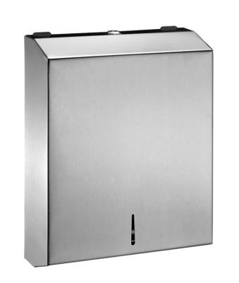 China 304 Stainless Steel Toilet Paper Dispenser , Multifold Paper Towel Dispenser For Restroom for sale