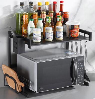 Chine Support de cuisine de partie supérieure du comptoir d'acier inoxydable, ODM d'OEM d'Oven Shelf Rack de micro-onde à vendre