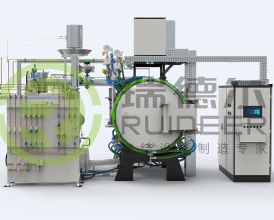 China 2200 Celsius High Temperature Vacuum Furnace with Precise Pyrometer to Measure Temperature à venda