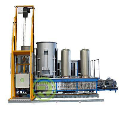 China PLC Chemical Vapor Deposition Coating Machine with 2 Sets Water cooled Condensate Traps for sale