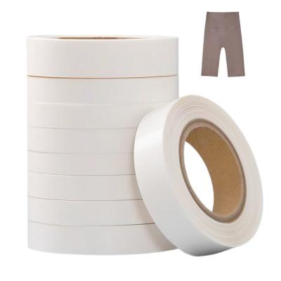 China Translucency Self Adhesive Tape 0.05mm-0.2mm Thickness For Yoga Pants for sale
