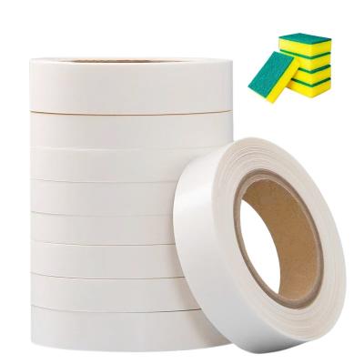 China High Adhesion Strength Elastic In Roll Packaging Self Adhesive Waterproof Tape For Dishcloth Material for sale