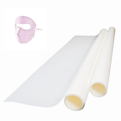 China 1400-1500mm Width Hot Melt Adhesive Film Good Extensibility 80 ShoreA Translucent for sale