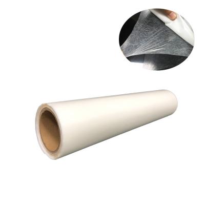 Китай Полиуретан TPU горячий плавит толщину ширины 0.20mm пленки клея 50cm для слоистых пластиков на основе ткани продается