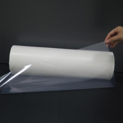 China TPU Fabric Clear Heat Transfer Film 140cm Double Sided Adhesive Roll for sale