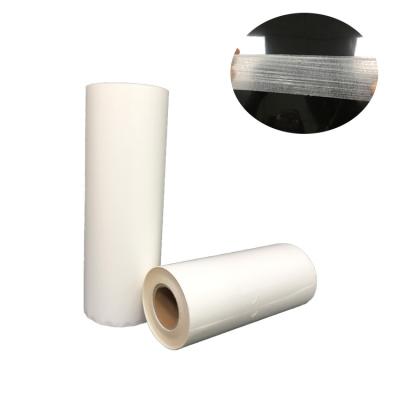China Película de enlace del pegamento TPU, anchura caliente elástico del grueso 1500m m de la película adhesiva 0.18m m del derretimiento en venta