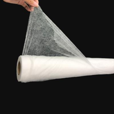 China Fabric Glue PES Hot Melt Adhesive Web / Breathable Polyethylene Film 23gsm for sale