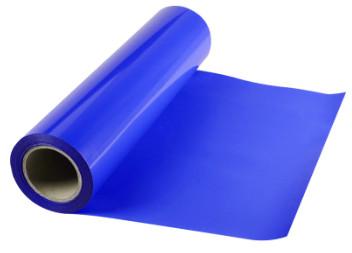 China 36 Farbe-50M HAUSTIER Wärmeübertragungs-Vinylfilm-Blau für Kleidungs-Logo zu verkaufen