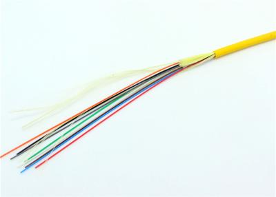 China 10D 20D Yellow LSZH Multi Fiber Optic Cable Indoor Mini Break Out Cable for sale