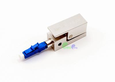 China LC SM Bare Fiber Optic Adapter Square Type for sale