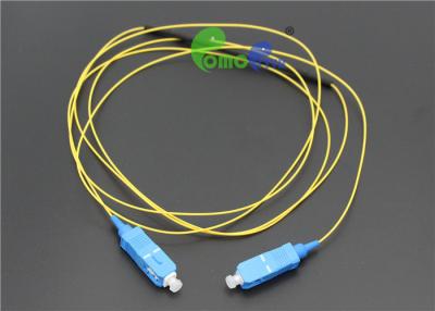 China Patch Cord Type 1310nm / 1550nm Fiber Optic Attenuator With SC UPC Connector 0.9mm Cable for sale