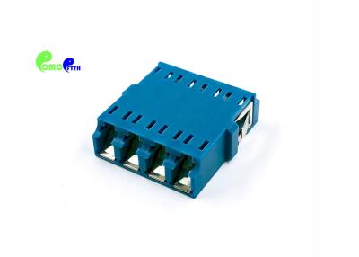 China Corpo de fibra ótica do PC do adaptador do único modo do quadrilátero do LC com obturador interno a flange reduzida à venda