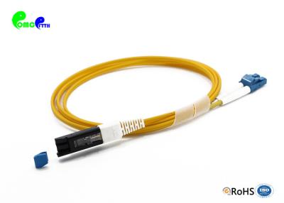 China Single Model 3M VF45 - LC Fiber Optic Patch Cord SM 9 / 125 Duplex 2.0mm LSZH Fiber Patch Cable Jumper for sale