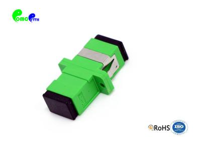 Китай Тип симплекс 9 блеска СК АПК переходника оптического волокна пар/125μм с цветом полного фланца зеленым продается
