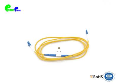 China 5dB Fiber Optic Attenuator LC UPC SX SM 2.0mm Cable Customized Length Precise Attenuation Values for sale